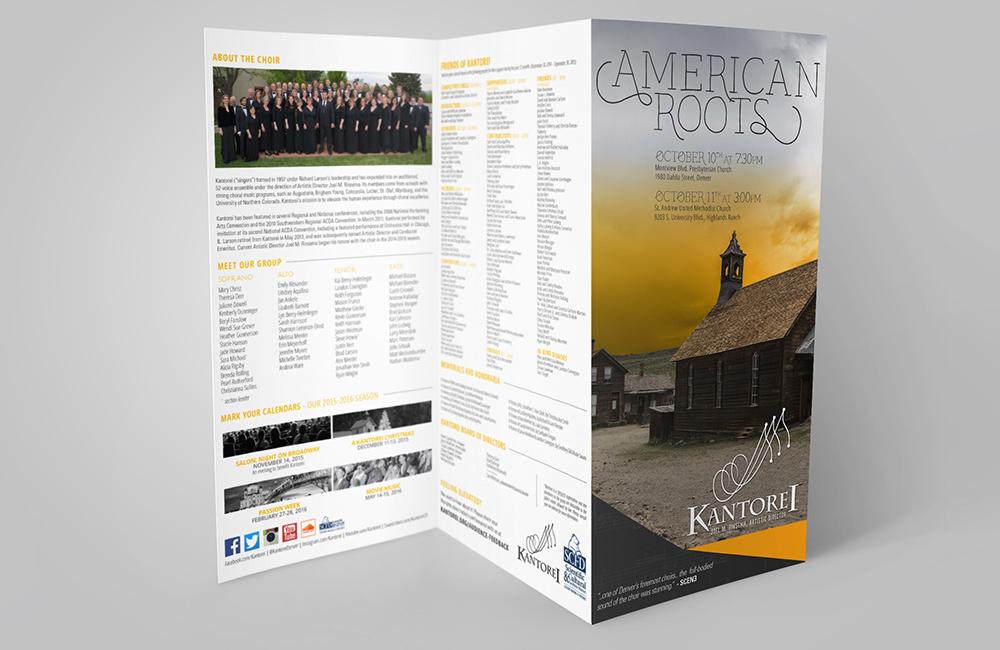Concert Brochure/Program