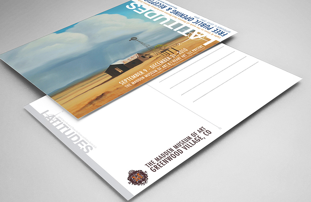 Latitudes Announcement Postcard