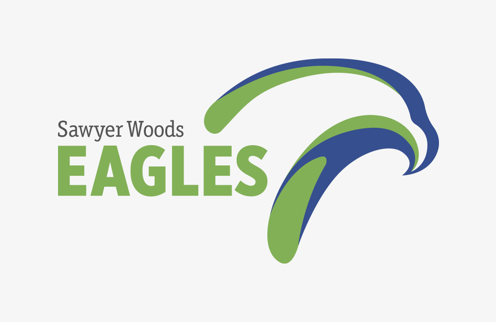 Sawyer Woods Elementary Athletics Logo